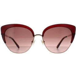 Kate Spade Sunglasses Abinaya YEP HA Gold Burgundy Gradient