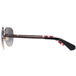 Kate Spade Sunglasses Avaline 2/S AU2 WJ Red Gold Grey Gradient Polari