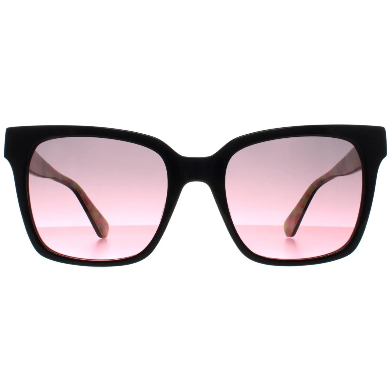 Kate Spade Sunglasses Harlow/G/S 807 FF Black Gray Fuchsia