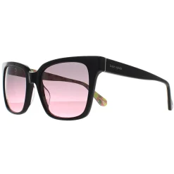 Kate Spade Sunglasses Harlow/G/S 807 FF Black Gray Fuchsia