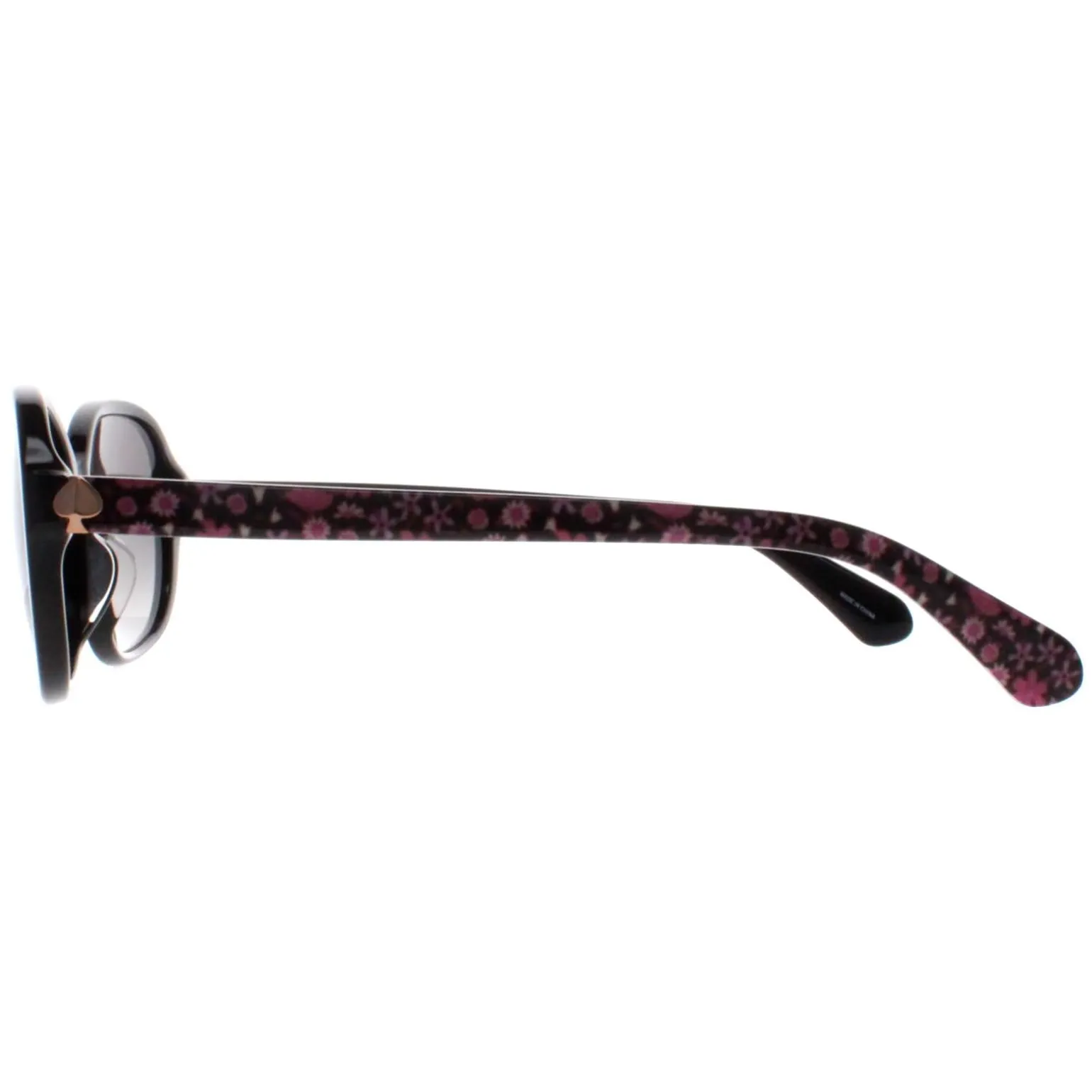 Kate Spade Sunglasses Izabella/G/S 807 WJ Black Grey Gradient Polarize