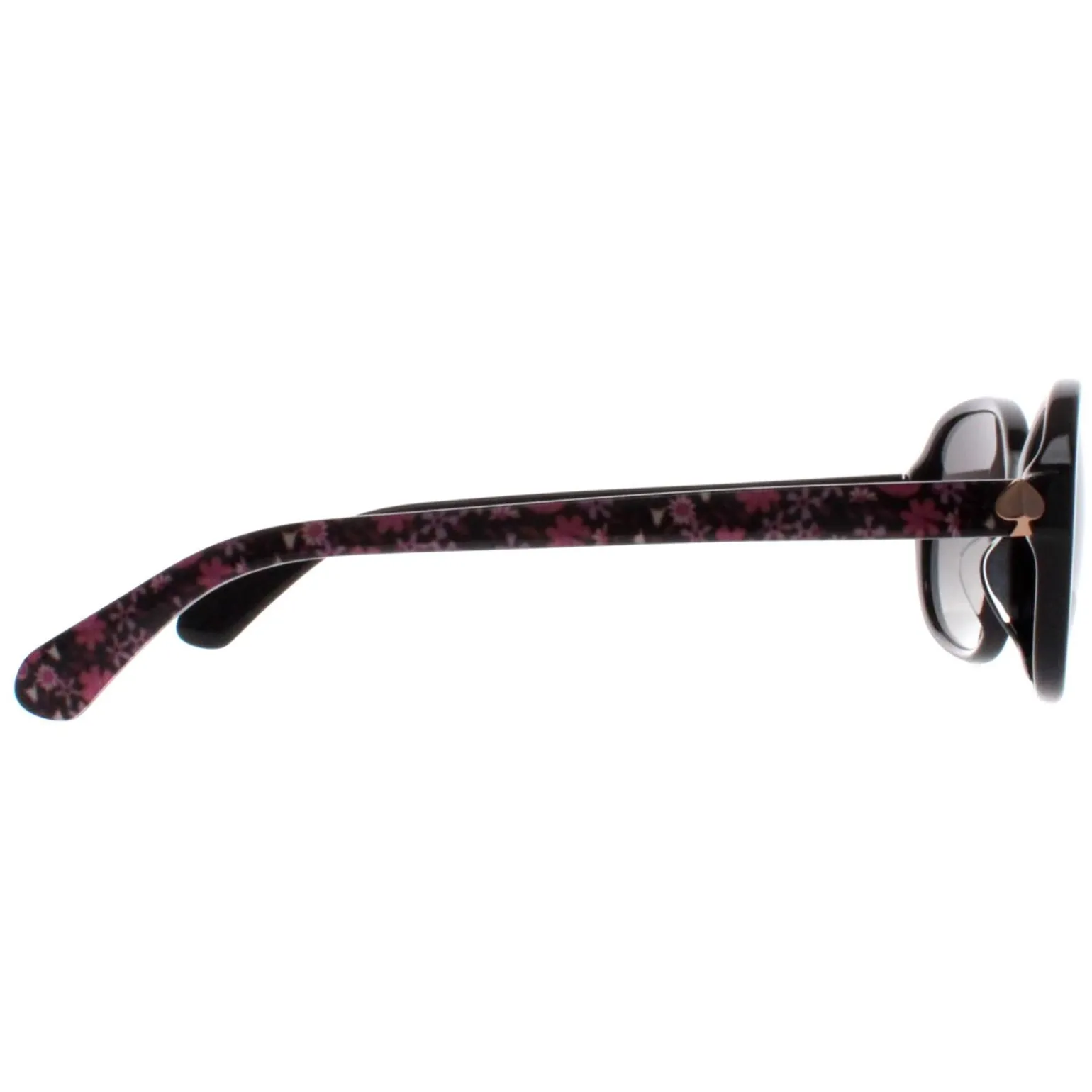 Kate Spade Sunglasses Izabella/G/S 807 WJ Black Grey Gradient Polarize