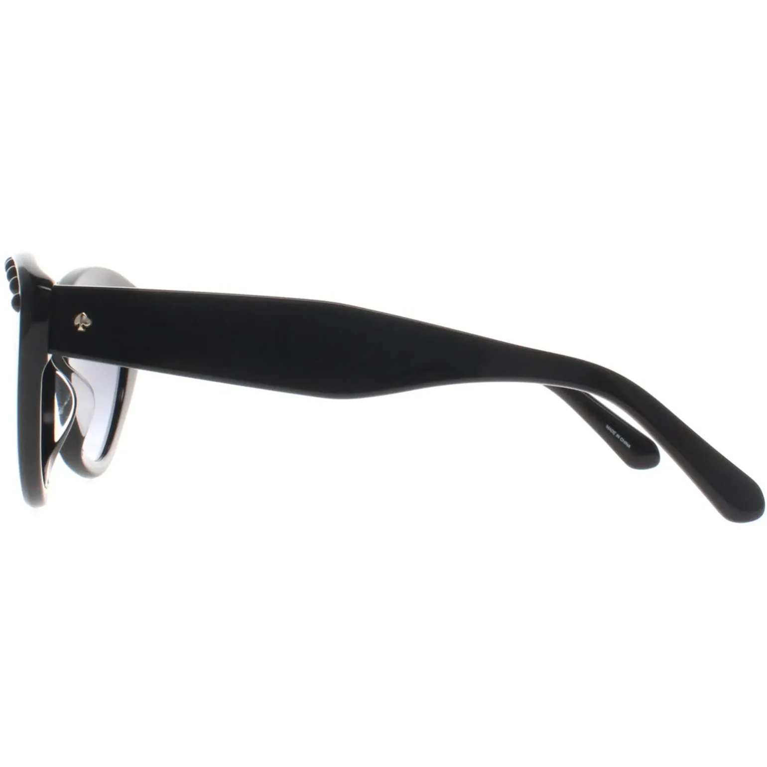 Kate Spade Sunglasses Juni/G/S Pearl 807 9O Black Dark Gray Gradient