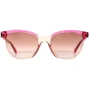 Kate Spade Sunglasses Kaeli 35J HA Pink Brown Gradient