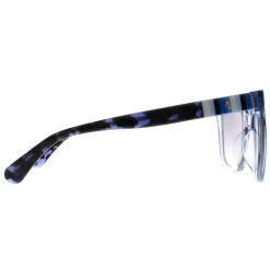 Kate Spade Sunglasses Kiya/S PJP IC Blue Gray Gradient Silver Mirror