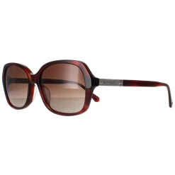 Kate Spade Sunglasses Yvette/S 086 LA Havana Brown Gradient Polarized