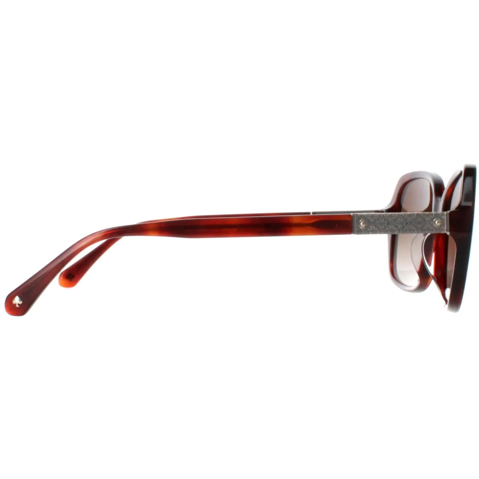 Kate Spade Sunglasses Yvette/S 086 LA Havana Brown Gradient Polarized