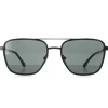 Lacoste Sunglasses L245S 002 Matte Black Grey