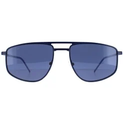 Lacoste Sunglasses L254S 401 Matte Blue Blue