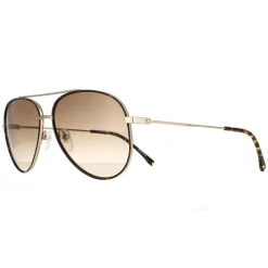 Lacoste Sunglasses L247S 710 Matte Gold Brown Gradient