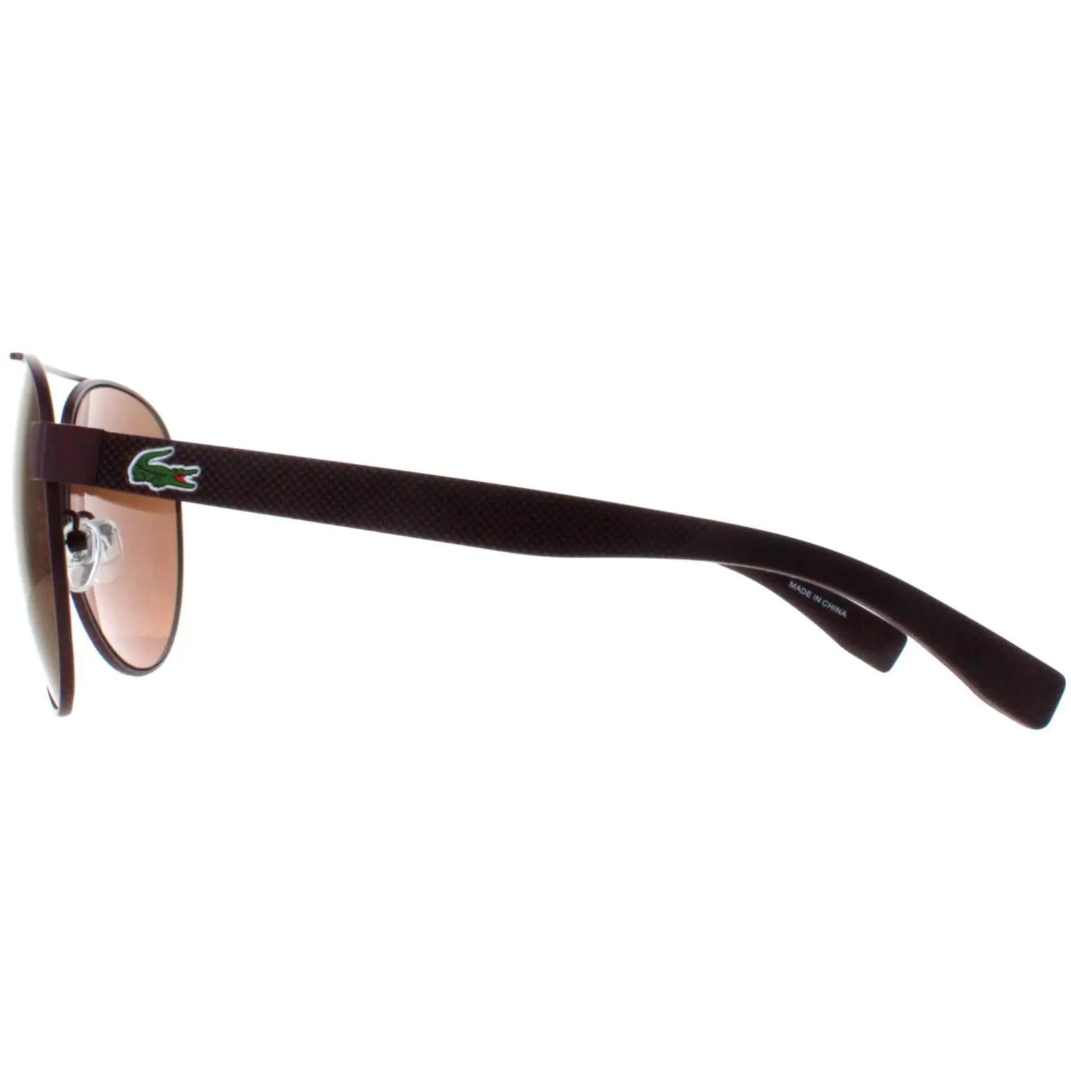 Lacoste Sunglasses L185S 615 Matte Red Brown