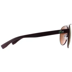 Lacoste Sunglasses L185S 615 Matte Red Brown