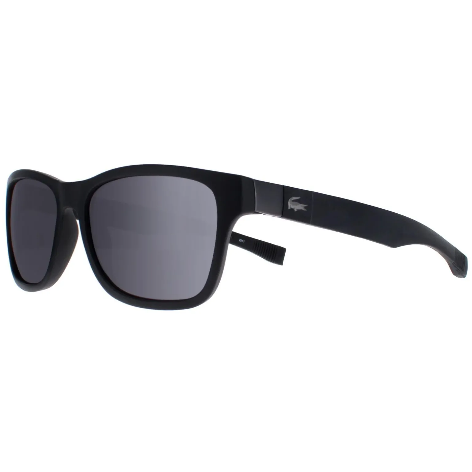 Lacoste Sunglasses L737S 002 Satin Black Grey Blue
