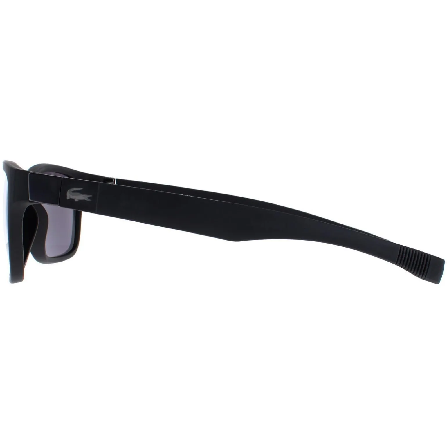 Lacoste Sunglasses L737S 002 Satin Black Grey Blue