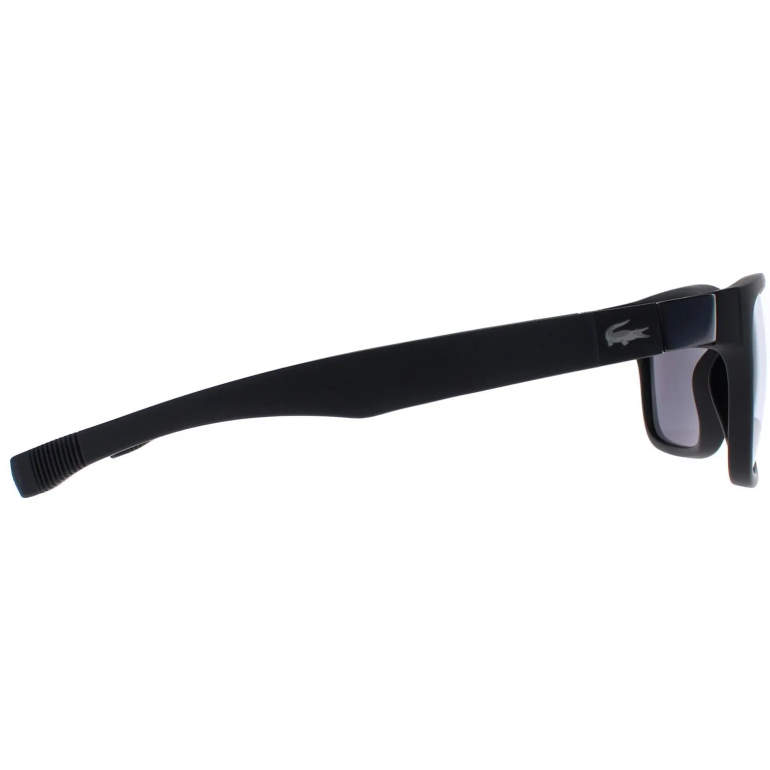 Lacoste Sunglasses L737S 002 Satin Black Grey Blue