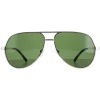Lacoste Sunglasses L250SE 710 Gold Solid Green