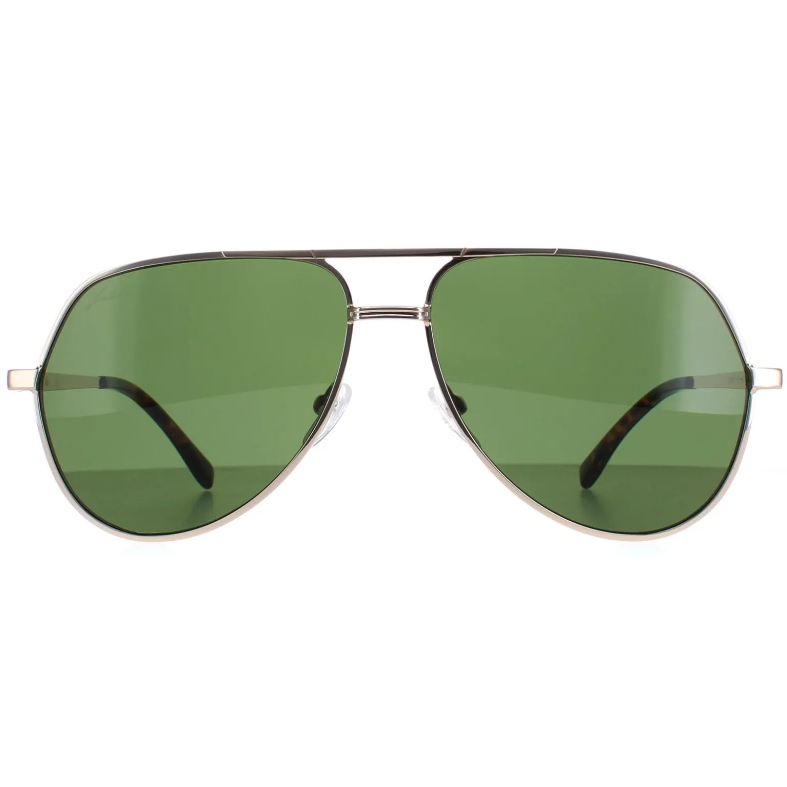 Lacoste Sunglasses L250SE 710 Gold Solid Green