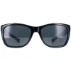 Lacoste Sunglasses L662SP 001 Black Grey Polarized