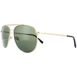 Lacoste Sunglasses L177SP 714 Gold Dark Green Polarized