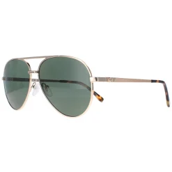 Lacoste Sunglasses L233SP 714 Gold Green Polarized