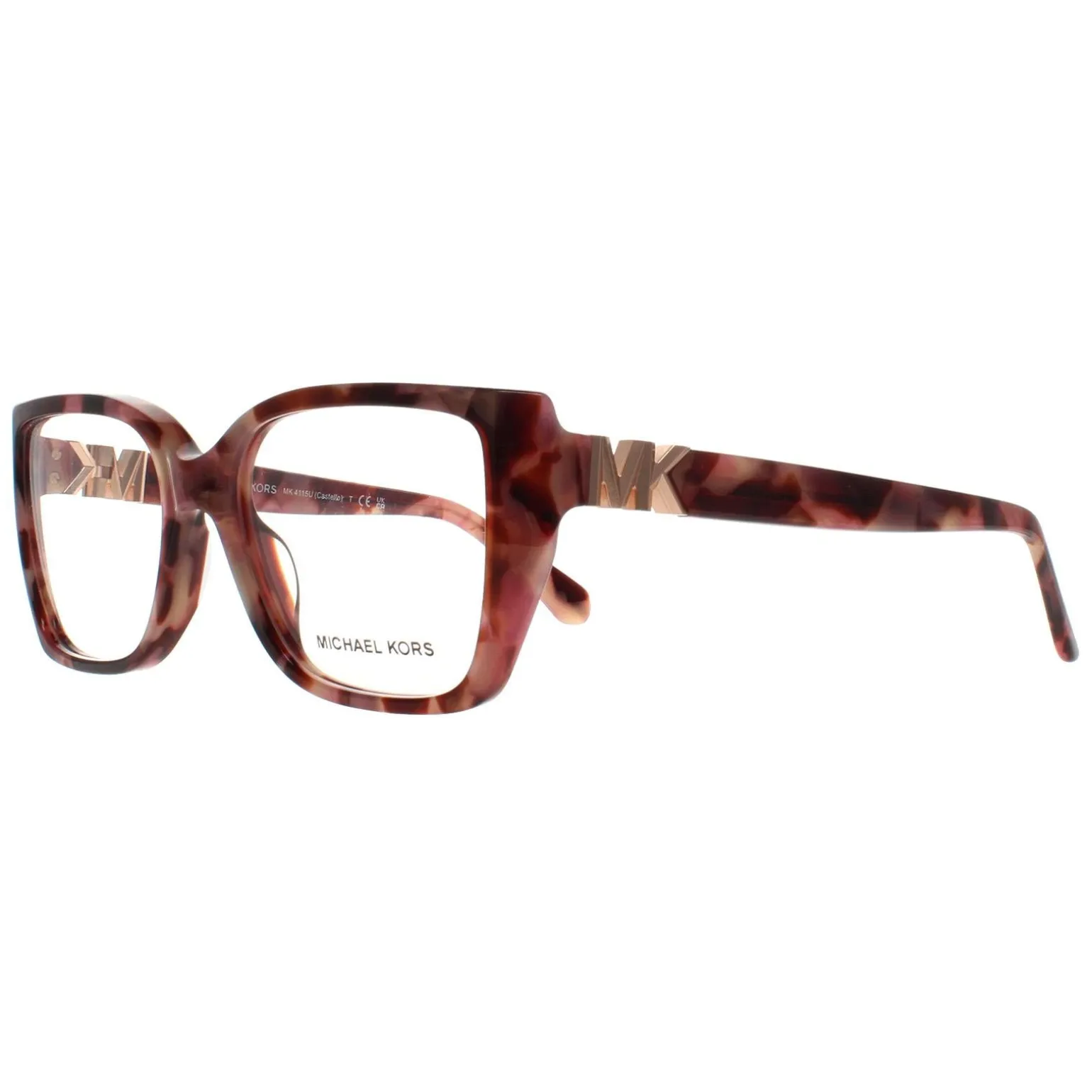 Michael Kors Glasses Frames MK4115U 3946 Pink Pearlised Tortoise Women