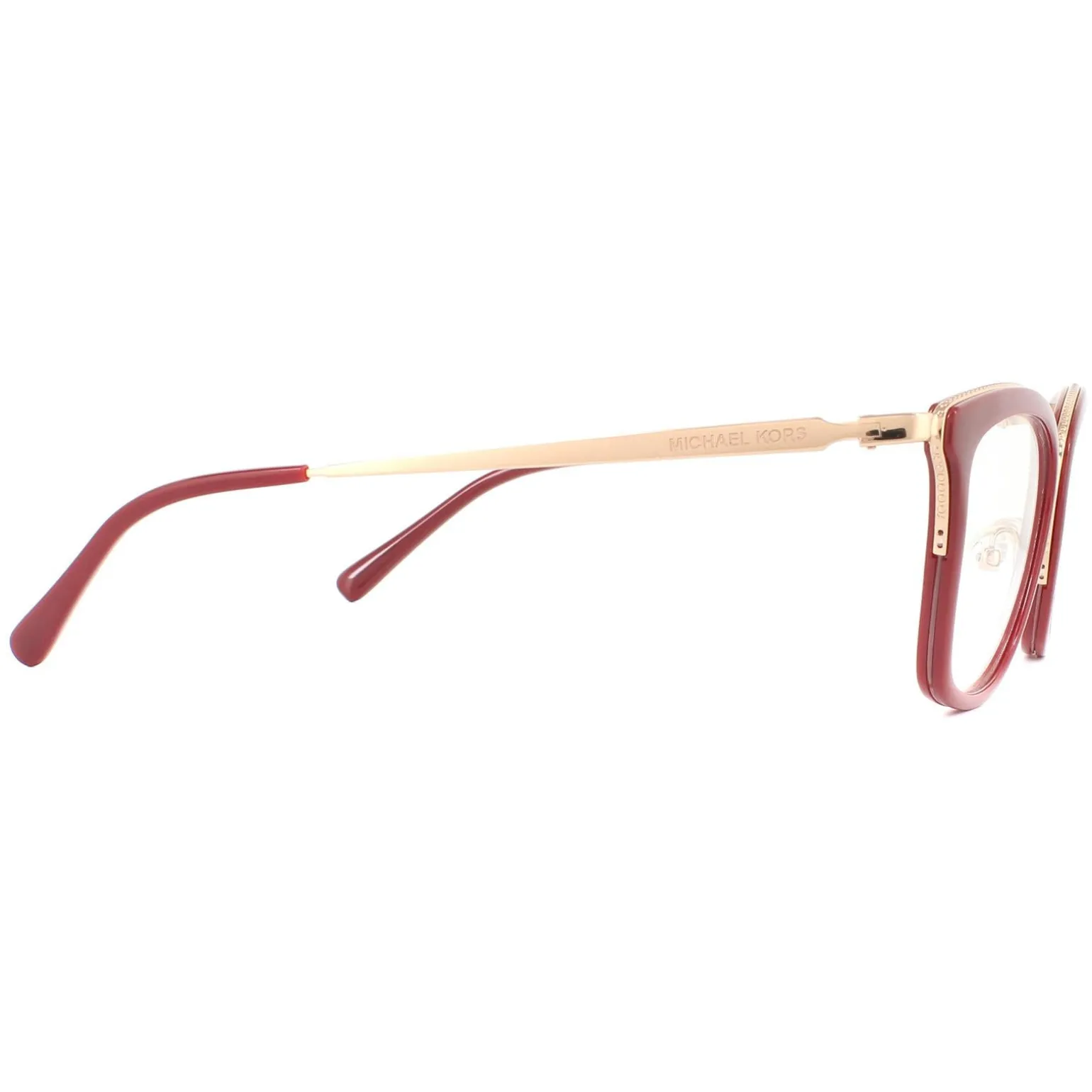Michael Kors Glasses Frames Coconut Grove MK3032 1108 Rose Gold Red Wo