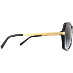 Michael Kors Sunglasses Adrianna II 2024 316011 Black Gold Light Grey