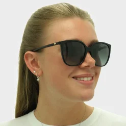 Michael Kors Sunglasses Anaheim MK2137U 30058G Black Dark Grey Gradien