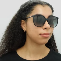 Michael Kors Sunglasses Anaheim MK2137U 30058G Black Dark Grey Gradien