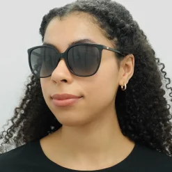 Michael Kors Sunglasses Anaheim MK2137U 30058G Black Dark Grey Gradien