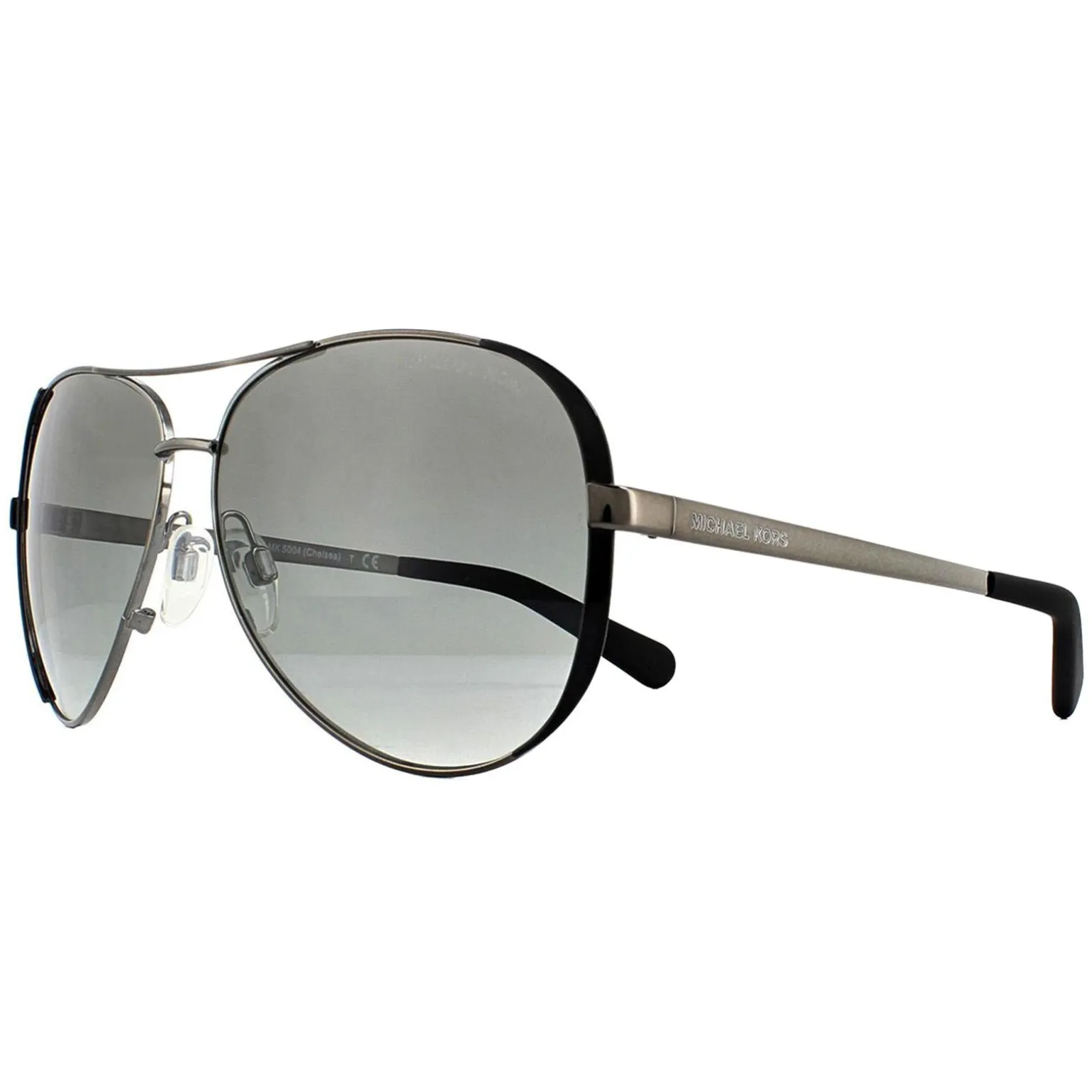 Michael Kors Sunglasses Chelsea 5004 101311 Gunmetal Black Grey Gradie