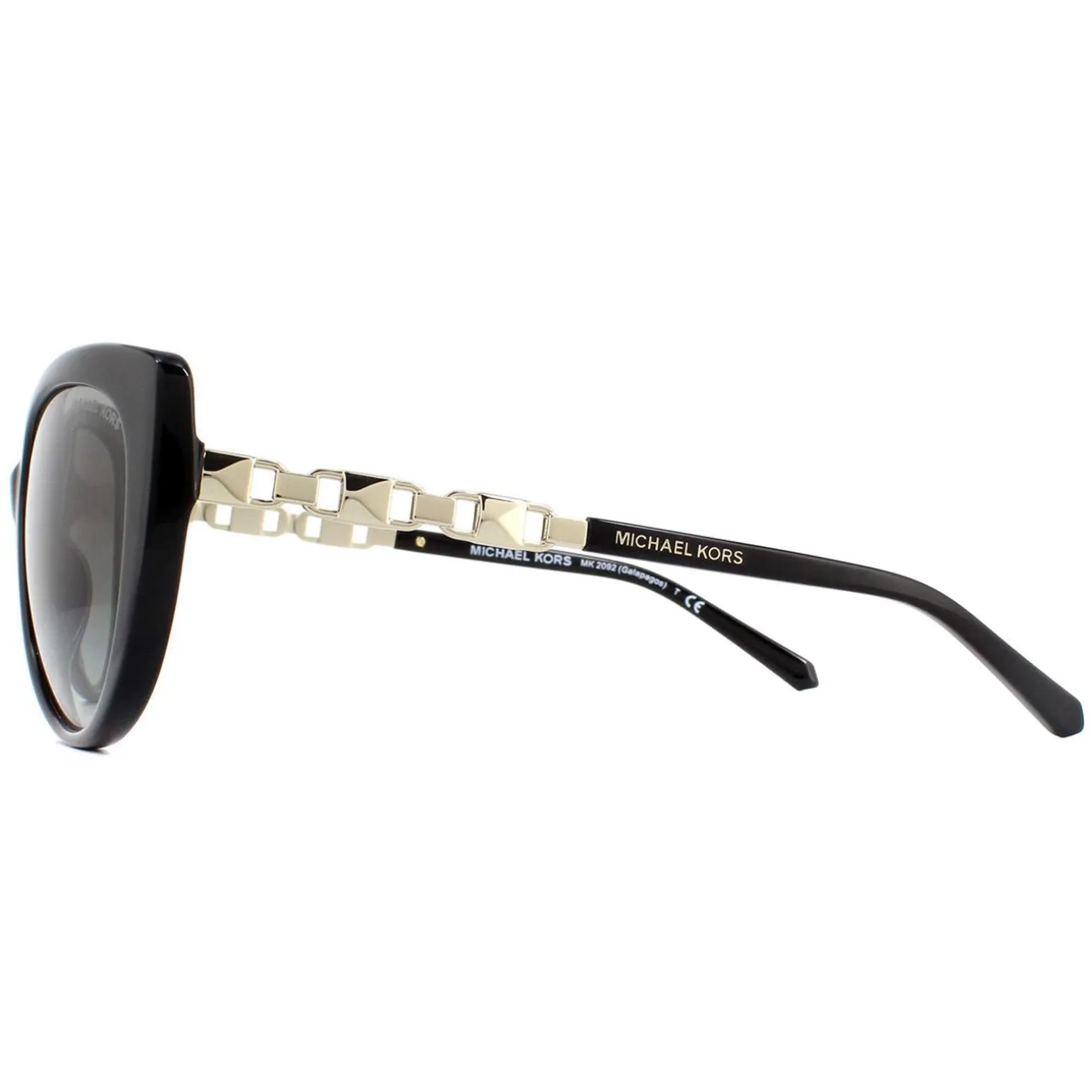 Michael Kors Sunglasses Galapagos MK2092 300511 Black Grey Gradient