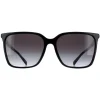 Michael Kors Sunglasses MK2197U Canberra 30058G Black Dark Grey Gradie
