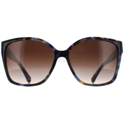 Michael Kors Sunglasses MK2201 Malia 395213 Bright Blue Tortoise Brown