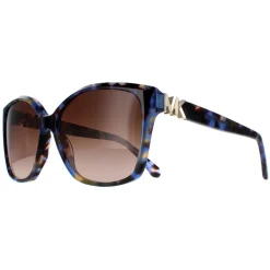 Michael Kors Sunglasses MK2201 Malia 395213 Bright Blue Tortoise Brown
