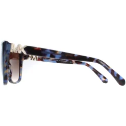 Michael Kors Sunglasses MK2201 Malia 395213 Bright Blue Tortoise Brown