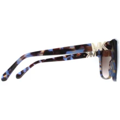 Michael Kors Sunglasses MK2201 Malia 395213 Bright Blue Tortoise Brown