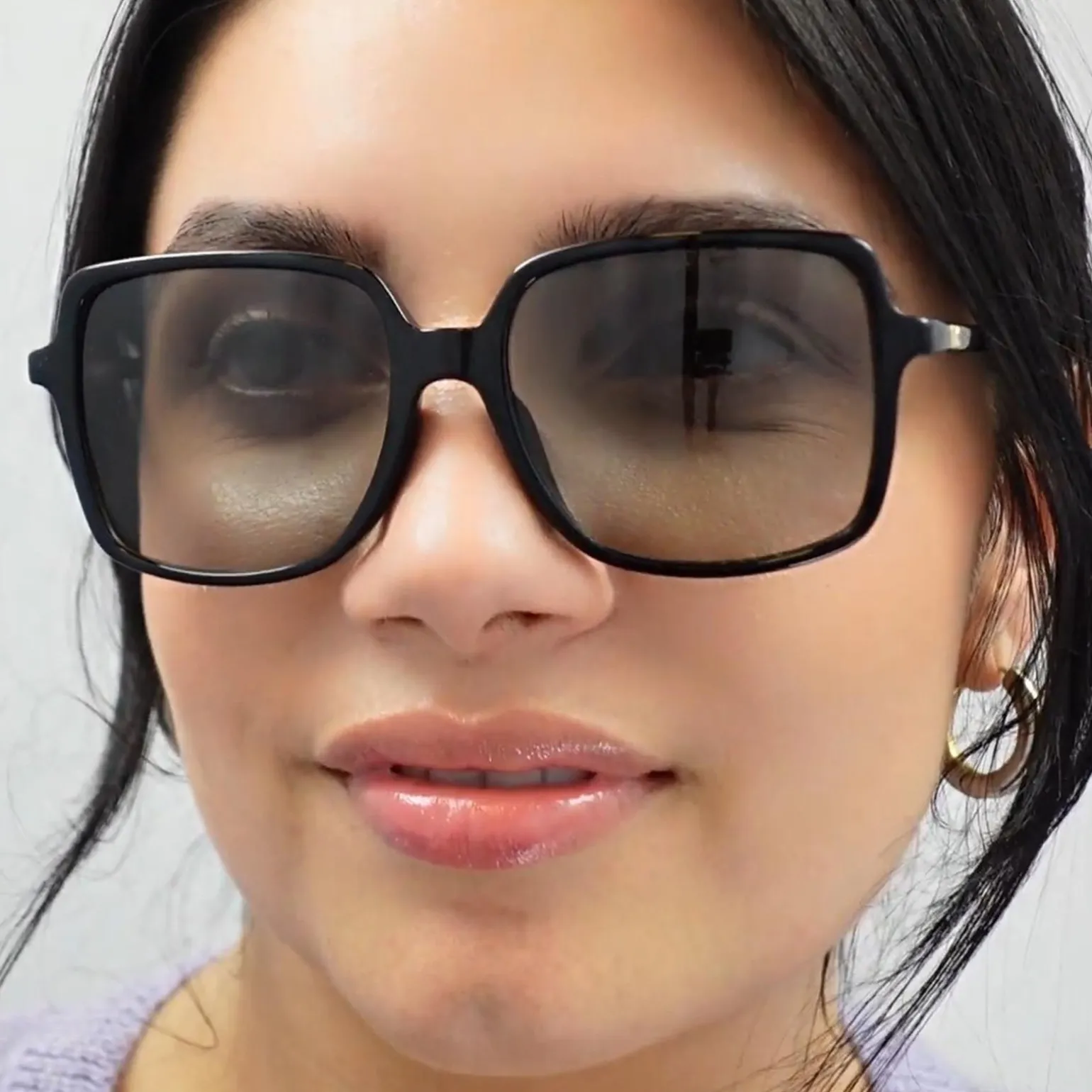 Michael Kors Sunglasses MK2098U 3781T3 Grey Grey Gradient Polarized