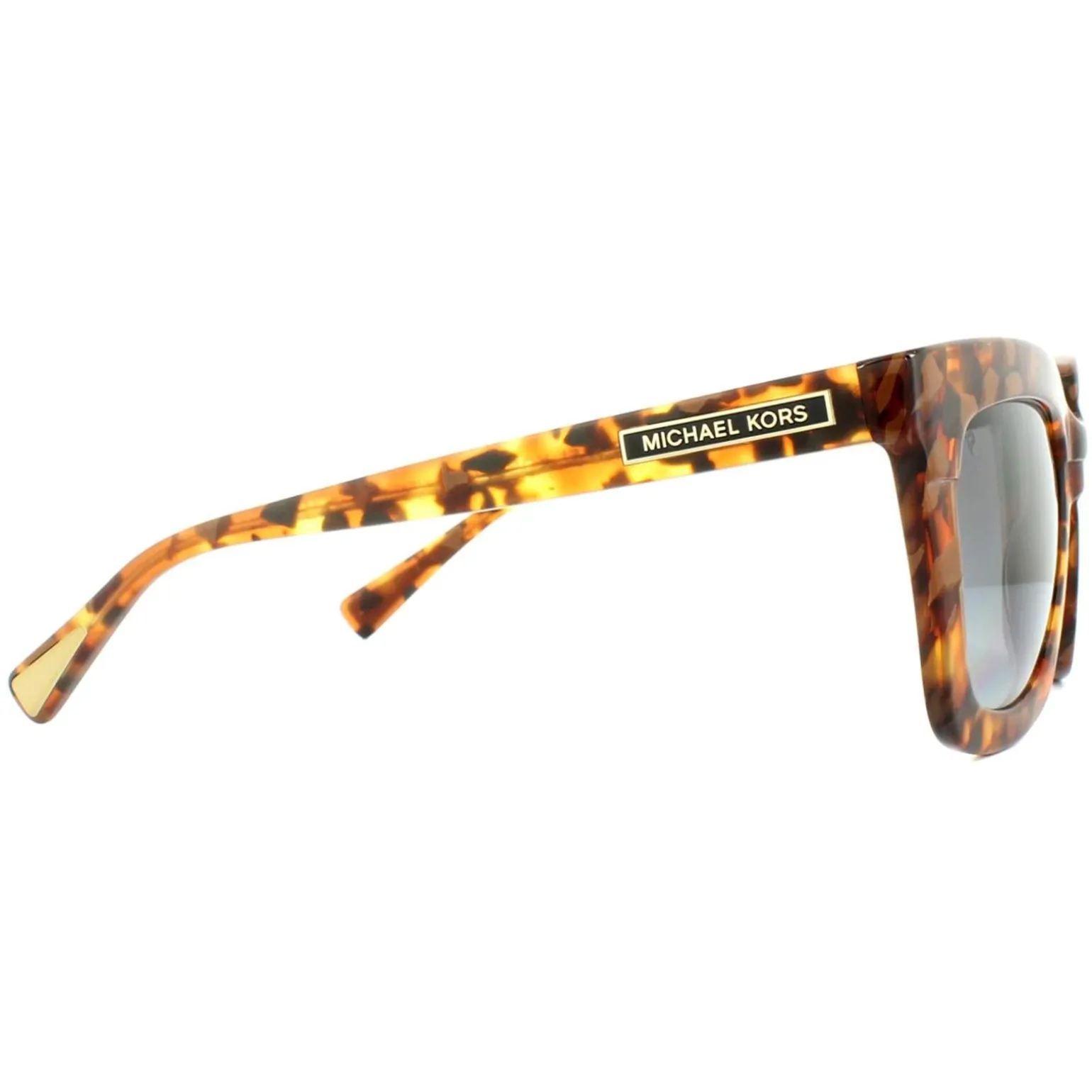 Michael Kors Sunglasses Polynesia MK2013 3066T3 Brown Tortoise Grey Gr