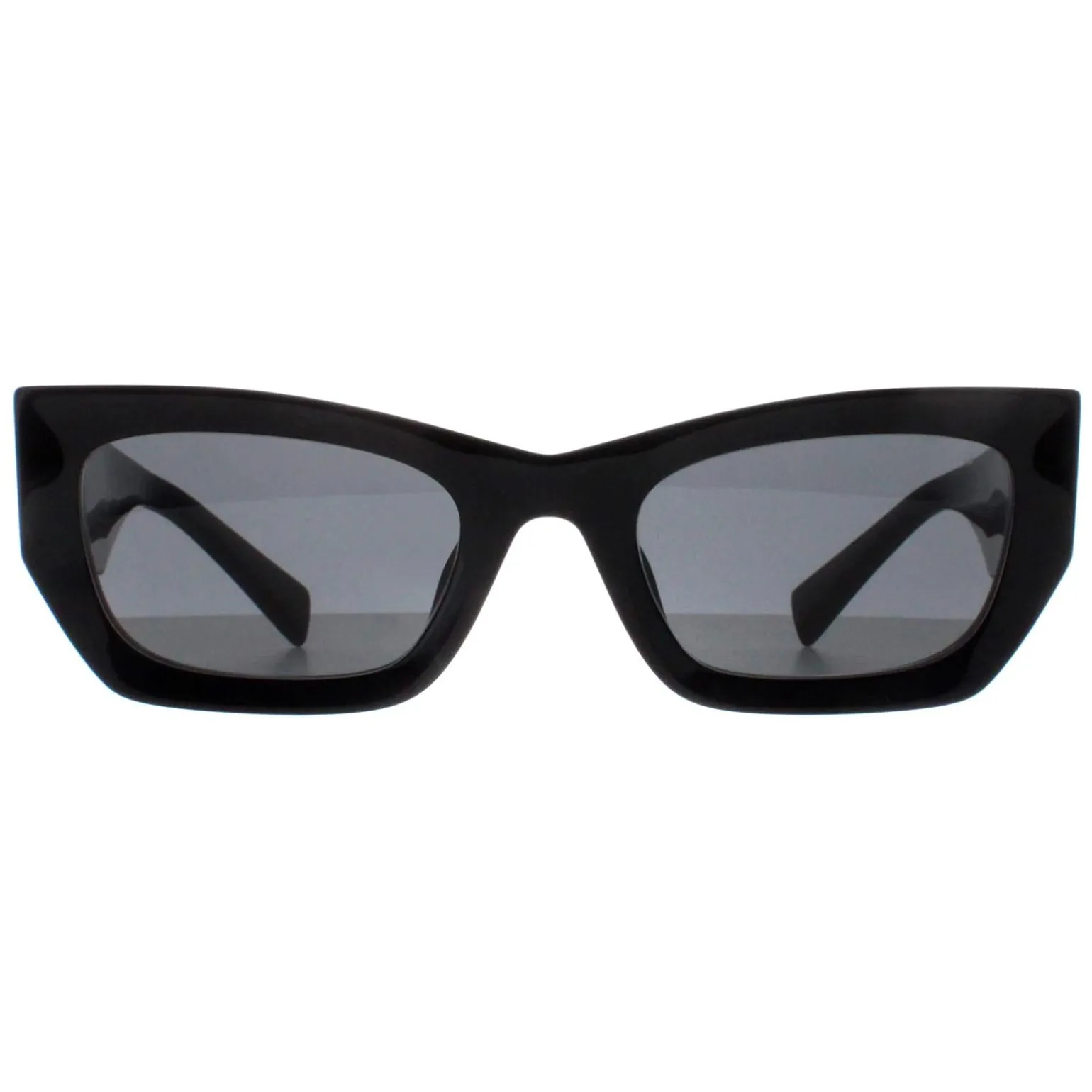 Miu Miu Sunglasses MU09WS 1AB5S0 Black Dark Grey