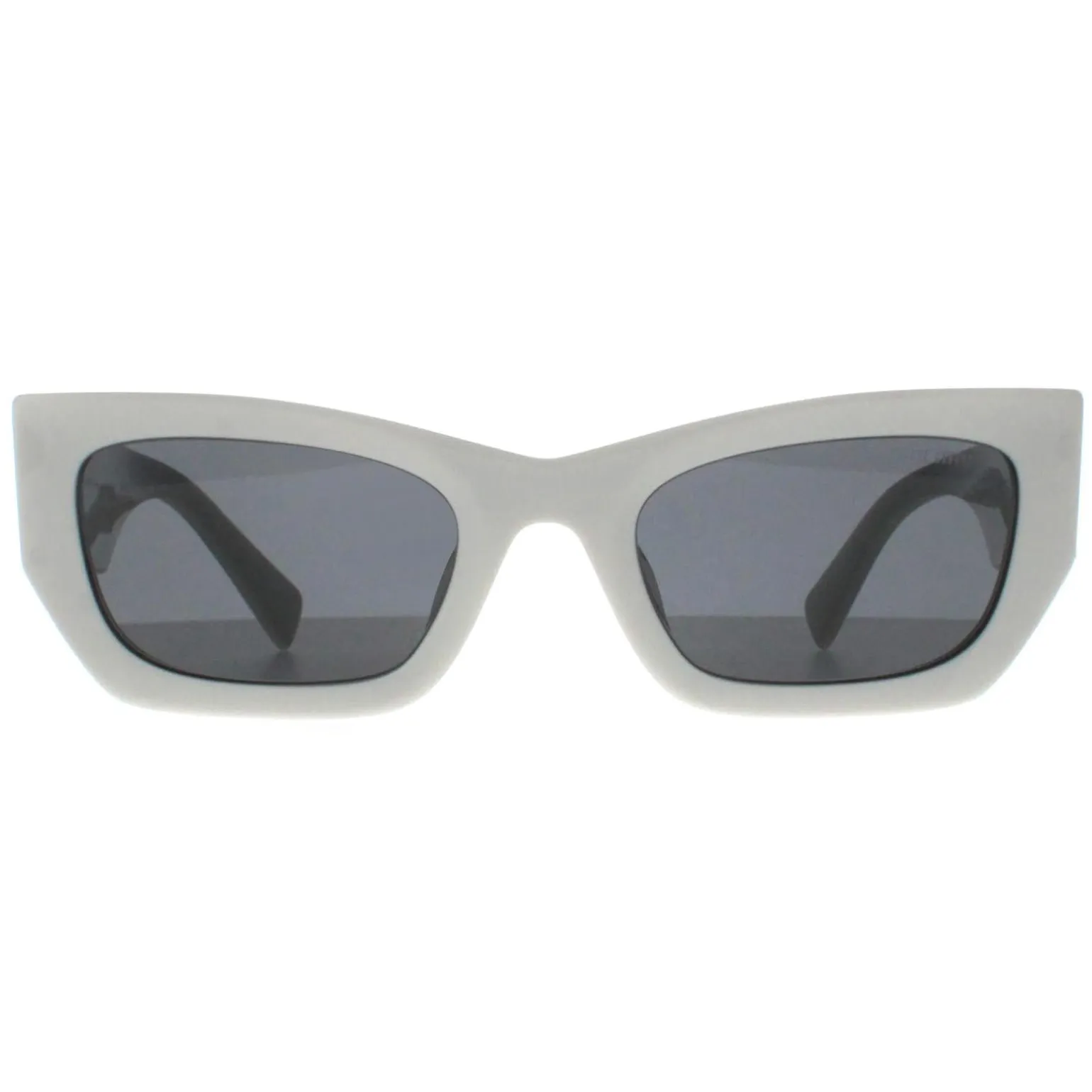 Miu Miu Sunglasses MU09WS 1425S0 White Dark Grey
