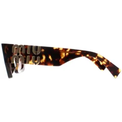 Miu Miu Sunglasses MU09WS VAU06B Honey Havana Dark Brown