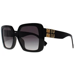 Miu Miu Sunglasses MU10YS 1AB5D1 Black Grey Gradient