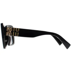 Miu Miu Sunglasses MU10YS 1AB5D1 Black Grey Gradient