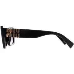 Miu Miu Sunglasses MU07YS 1AB5D1 Black Grey Gradient
