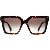 Miu Miu Sunglasses MU03YS VAU0A7 Honey Havana Gradient Grey