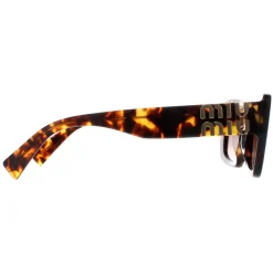 Miu Miu Sunglasses MU07YS VAU6S1 Honey Havana Brown Gradient