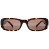 Miu Miu Sunglasses MU08ZS VAU06B Honey Havana Dark Brown