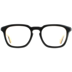 Moncler Glasses Frames ML5042 005 Black and Ochre Men