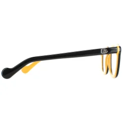 Moncler Glasses Frames ML5042 005 Black and Ochre Men